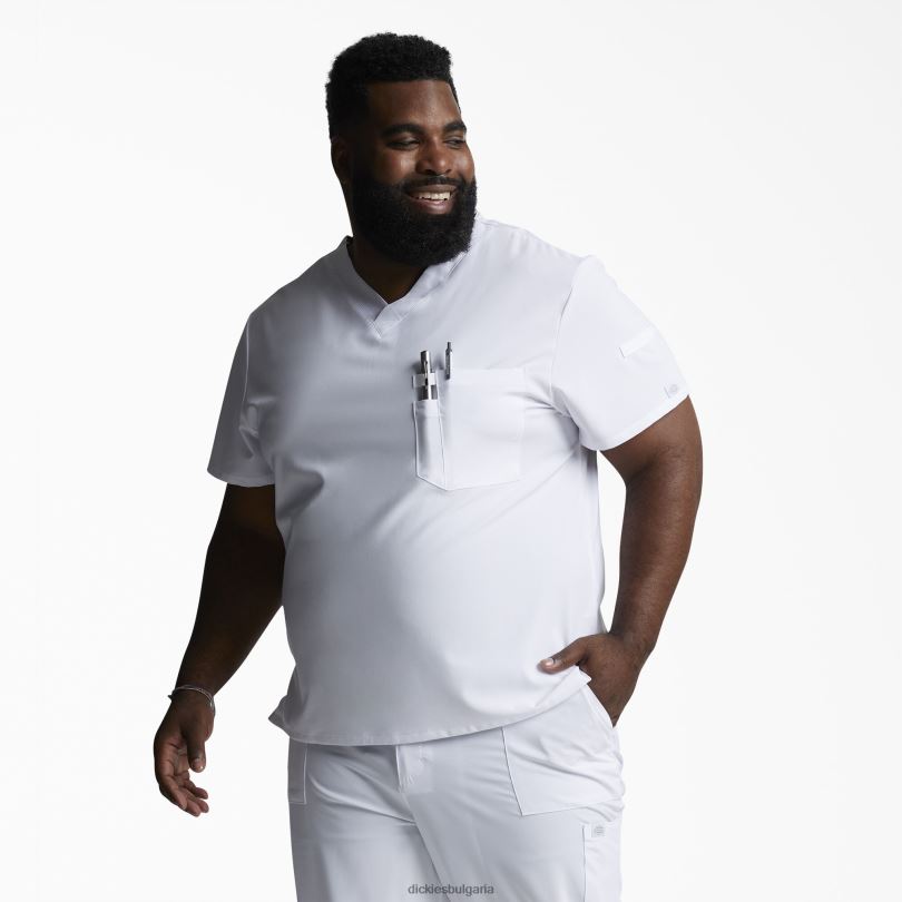 мъже Dickies eds Essentials V-образно деколте бяло (dwh) облекло R2PH81326