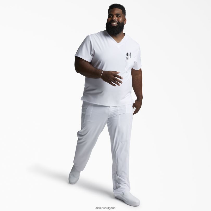 мъже Dickies eds Essentials V-образно деколте бяло (dwh) облекло R2PH81326