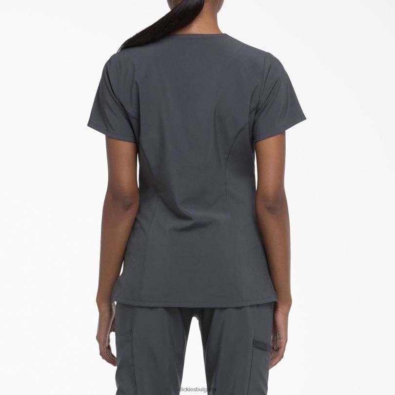 Жени Dickies eds Essentials V-образно деколте калаено сиво (pew) облекло R2PH82456