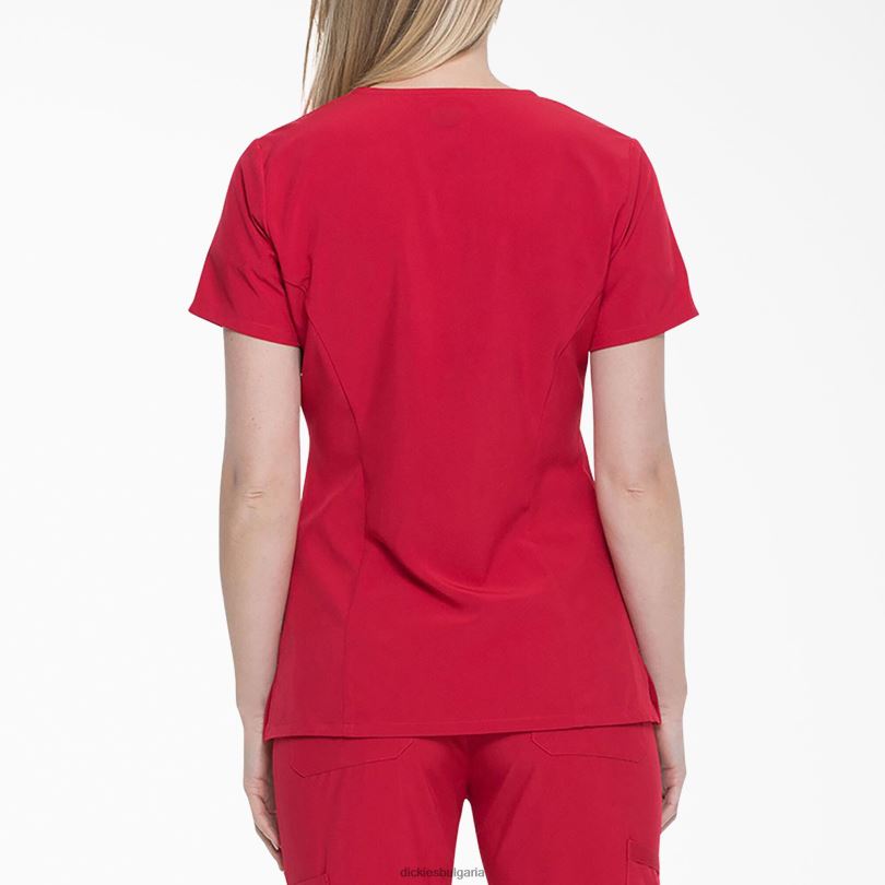 Жени Dickies eds Essentials V-образно деколте червено (rd) облекло R2PH82458