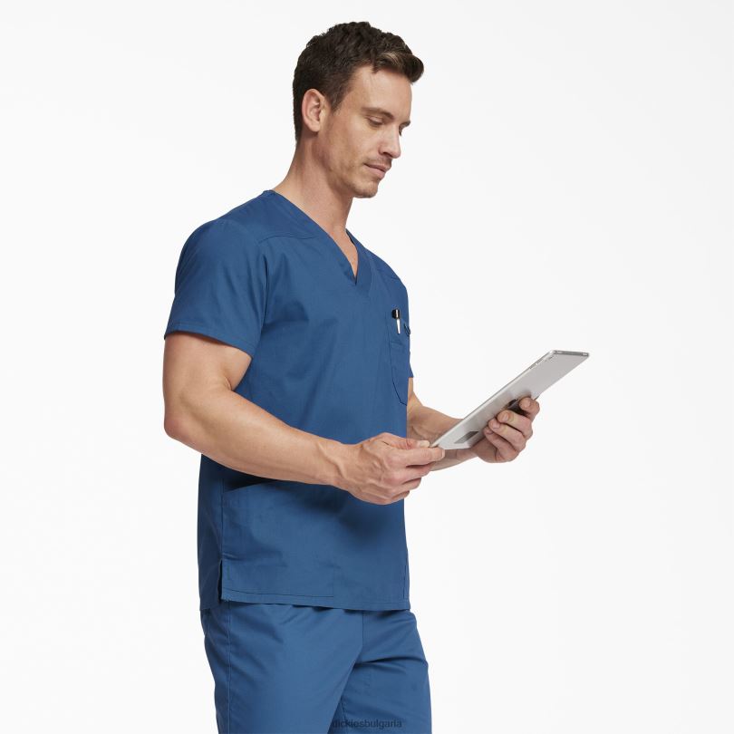 мъже Dickies eds фирмено горнище с v-образно деколте редовен облекло R2PH81259