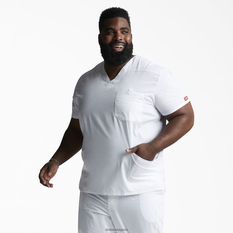 мъже Dickies eds фирмено горнище с v-образно деколте редовен облекло R2PH81260