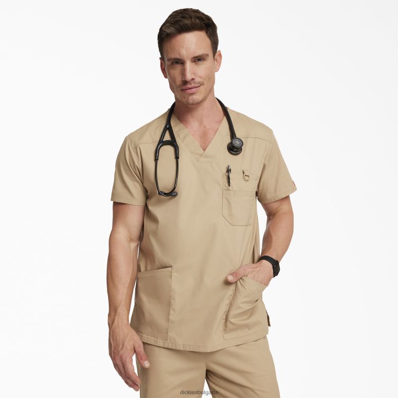 мъже Dickies eds фирмено горнище с v-образно деколте редовен облекло R2PH81264
