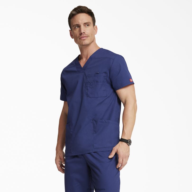 мъже Dickies eds фирмено горнище с v-образно деколте редовен облекло R2PH81265
