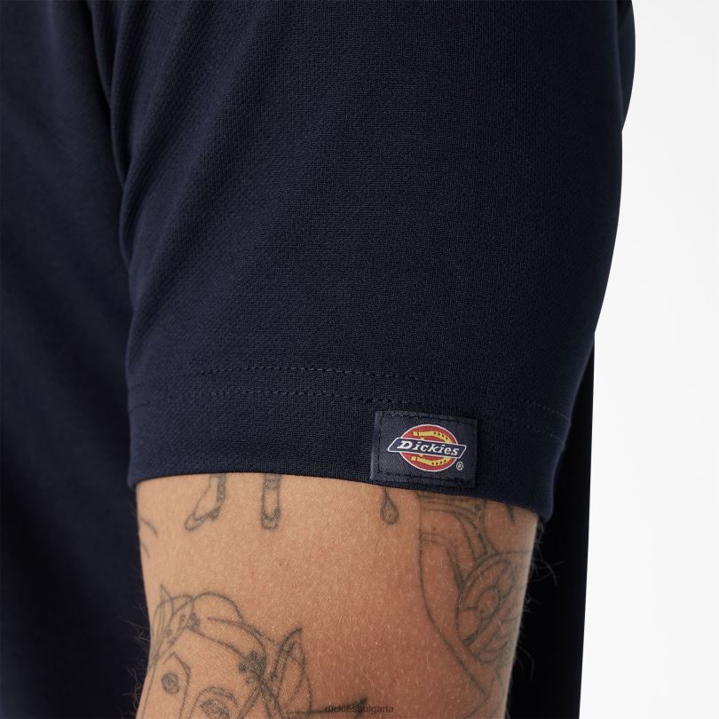 мъже Dickies поло риза с къс ръкав нощен флот (in2) облекло R2PH8671