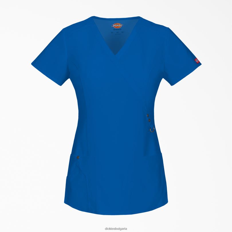 Жени Dickies екстремно разтегливо макетно обвиване скраб кралско синьо (rb) облекло R2PH82644