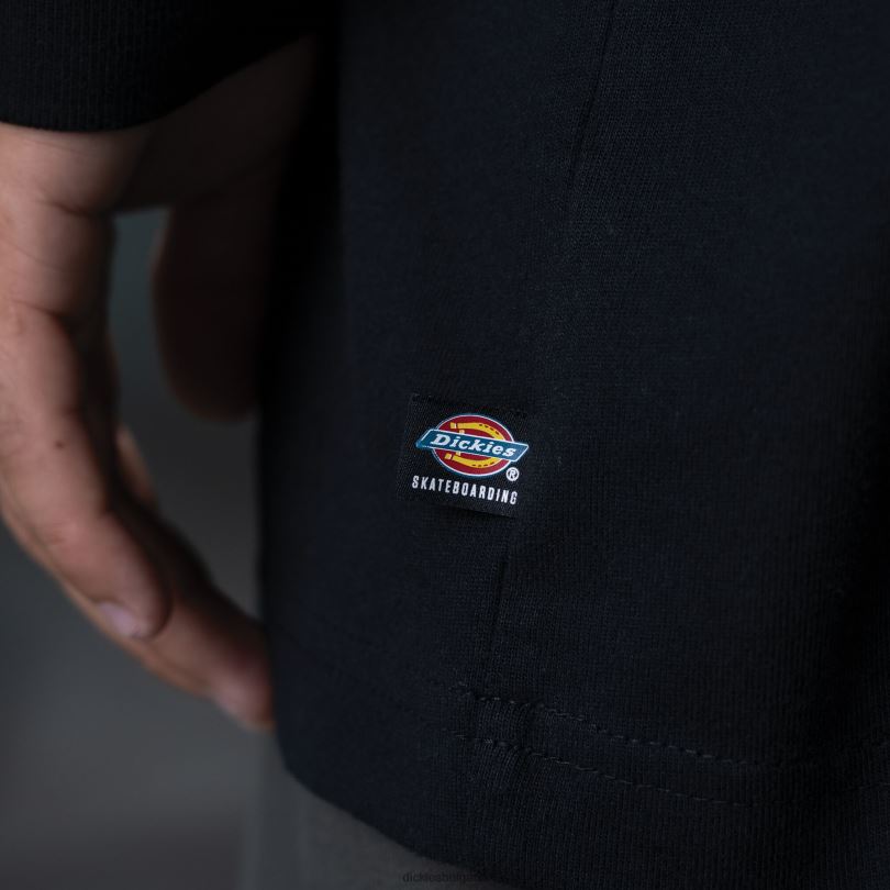 мъже Dickies поло с дълъг ръкав ronnie sandoval черно (kbk) облекло R2PH8879