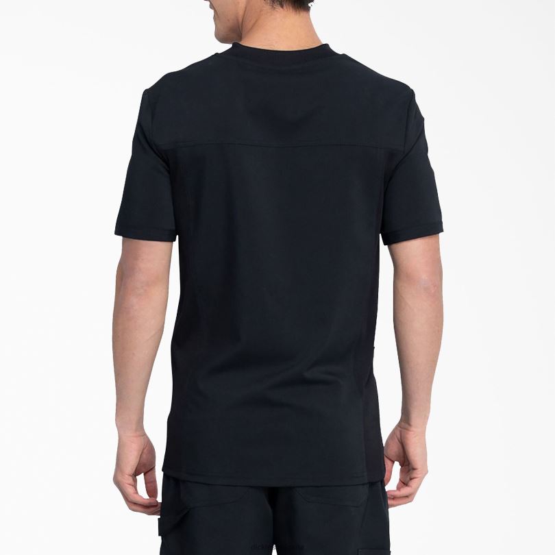 мъже Dickies балансирана горна част с v-образно деколте и джобове черно (черно) облекло R2PH81408