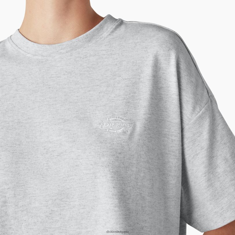 Жени Dickies тениска с къс ръкав Summerdale хедър сиво (hg) облекло R2PH81980