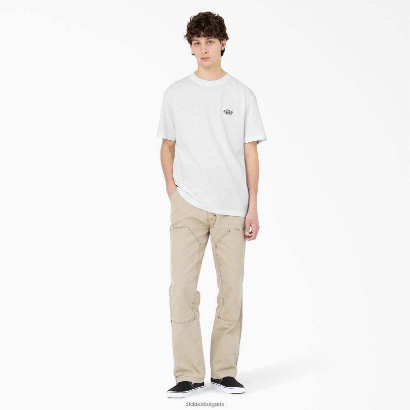 мъже Dickies тениска с къс ръкав Summerdale бяло (wh) облекло R2PH8583