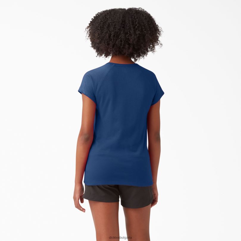 Жени Dickies охлаждаща тениска с къс ръкав динамичен флот (dy2) облекло R2PH81574