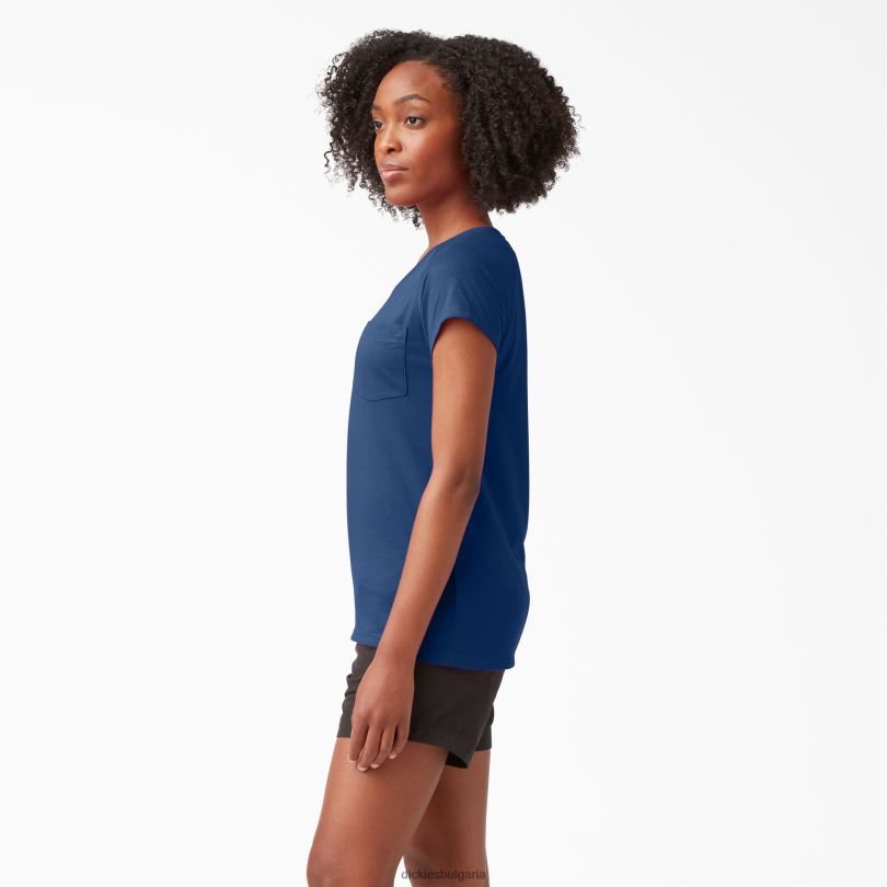 Жени Dickies охлаждаща тениска с къс ръкав динамичен флот (dy2) облекло R2PH81574