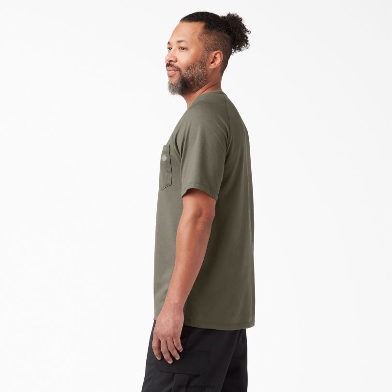 мъже Dickies охлаждаща тениска с къс ръкав гъба (mr1) облекло R2PH8549