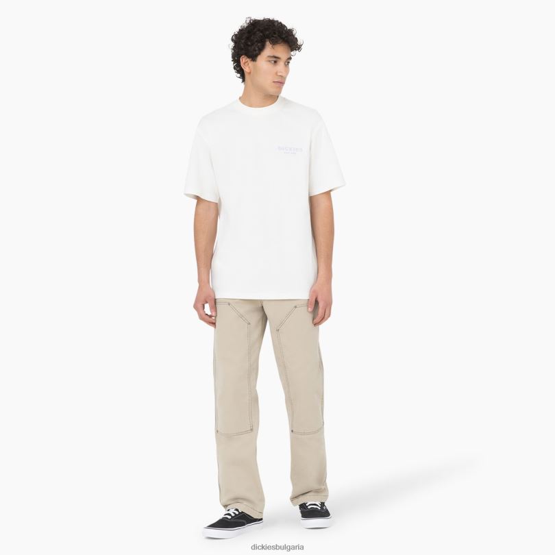 мъже Dickies тениска с къс ръкав oatfield облак (cl9) облекло R2PH8755