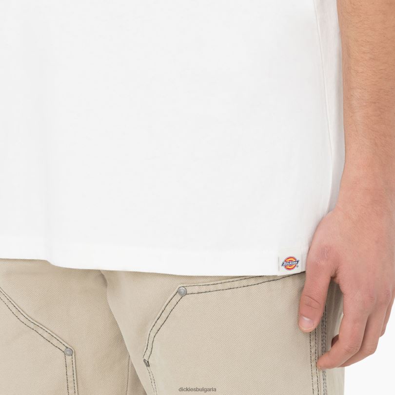 мъже Dickies тениска с къс ръкав oatfield облак (cl9) облекло R2PH8755