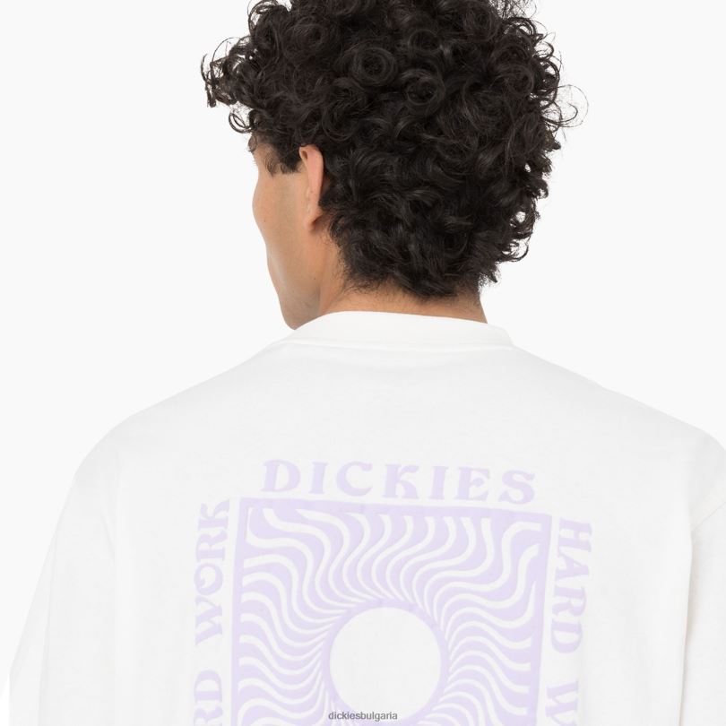 мъже Dickies тениска с къс ръкав oatfield облак (cl9) облекло R2PH8755