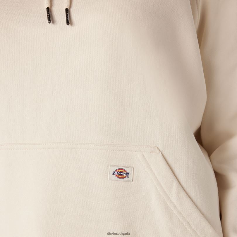 Жени Dickies плюс тежък пуловер с ръкави с лого антично бяло (aw) облекло R2PH82341