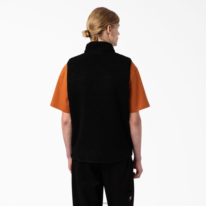 мъже Dickies червена жилетка с улей черно (bk) облекло R2PH81120