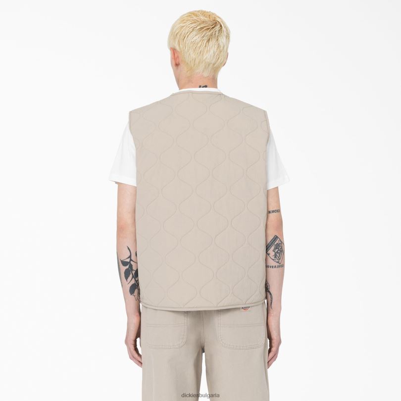 мъже Dickies жилетка с подплата thorsby пясъчник (ss) облекло R2PH81123