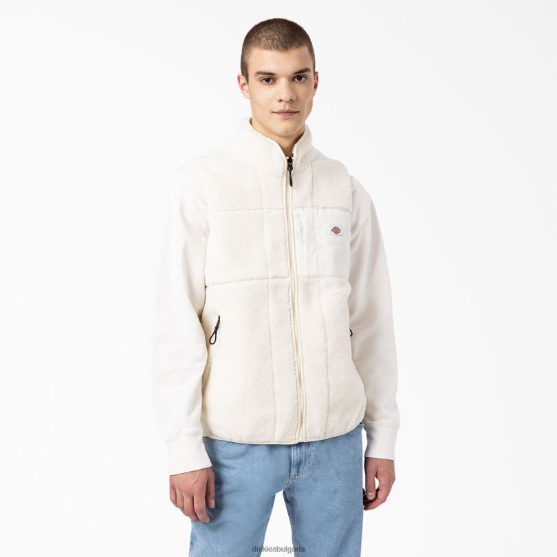 мъже Dickies червена жилетка с улей бяло (wh) облекло R2PH81121