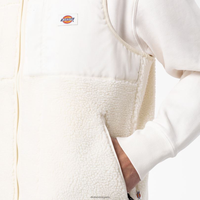 мъже Dickies червена жилетка с улей бяло (wh) облекло R2PH81121