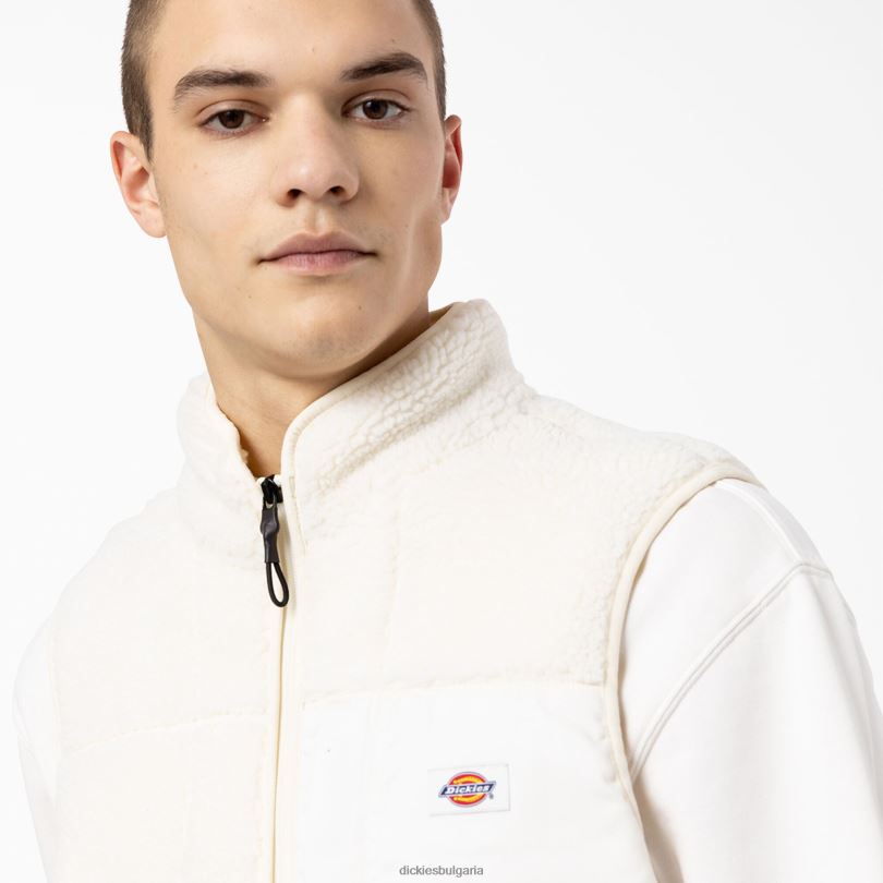 мъже Dickies червена жилетка с улей бяло (wh) облекло R2PH81121