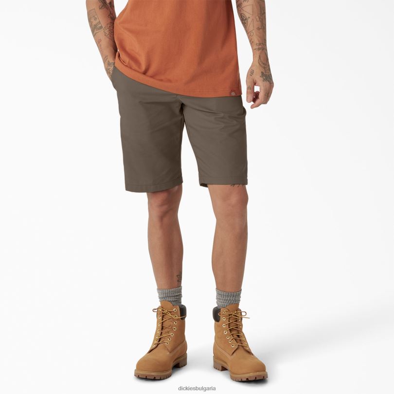 мъже Dickies охлаждащи активни къси панталони 11" гъба (mr1) работно облекло R2PH8396