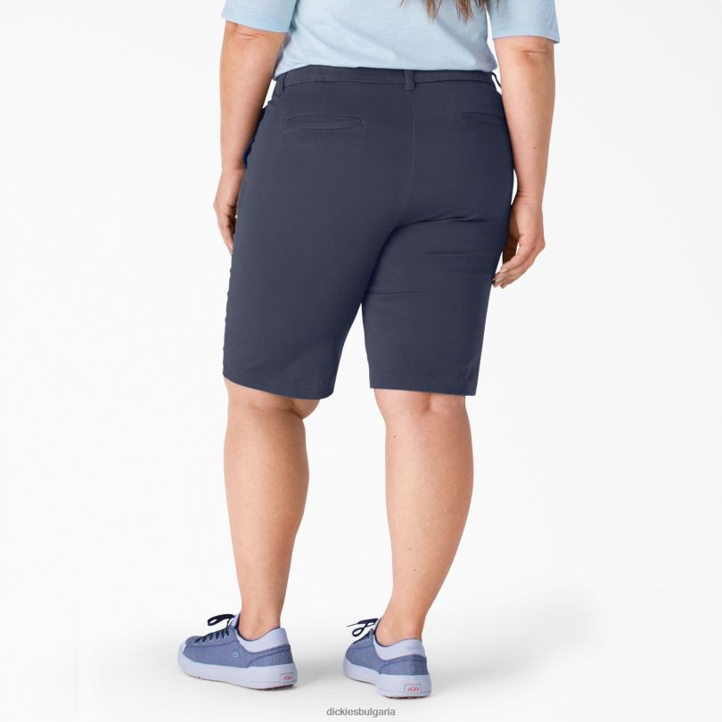 Жени Dickies плюс перфектни кепър бермуди 11