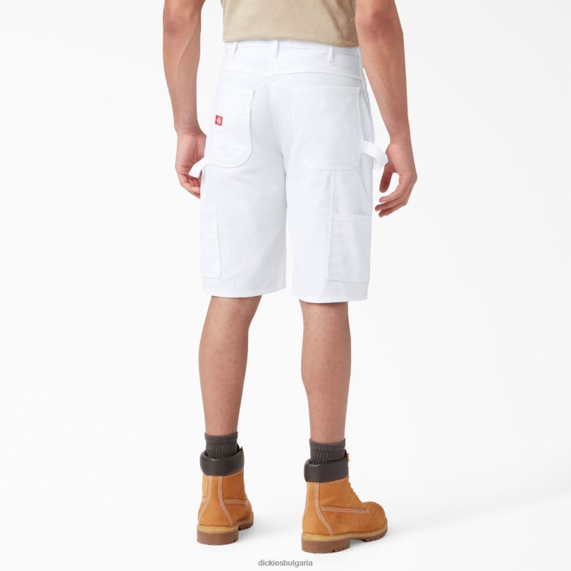 мъже Dickies удобни къси панталони за боядисване със спокойна кройка 11