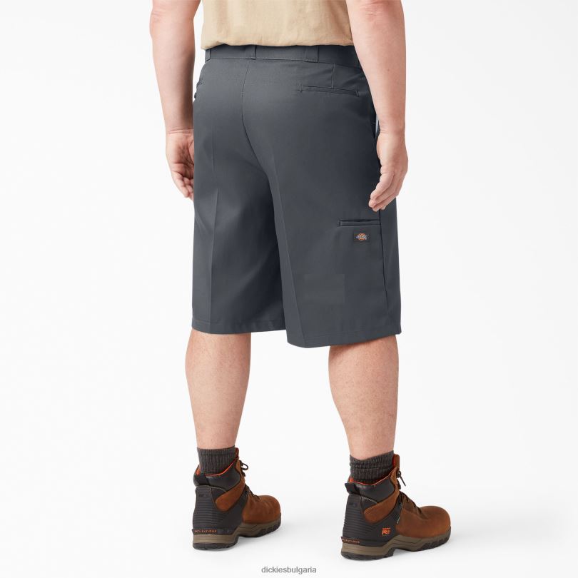 мъже Dickies свободни работни панталони с плоска предна част 13