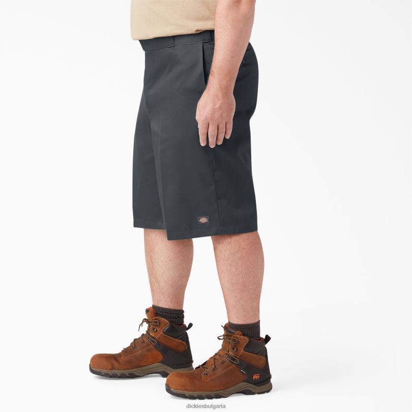 мъже Dickies свободни работни панталони с плоска предна част 13