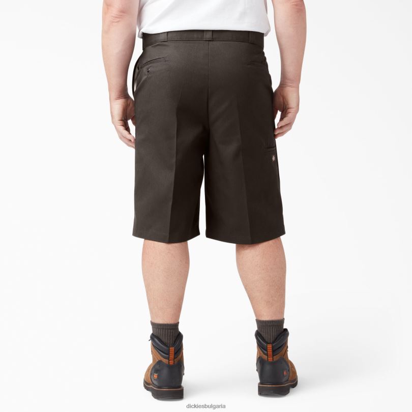 мъже Dickies свободни работни панталони с плоска предна част 13