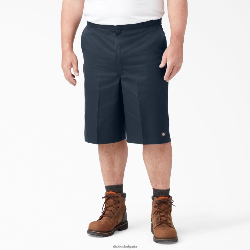 мъже Dickies свободни работни панталони с плоска предна част 13