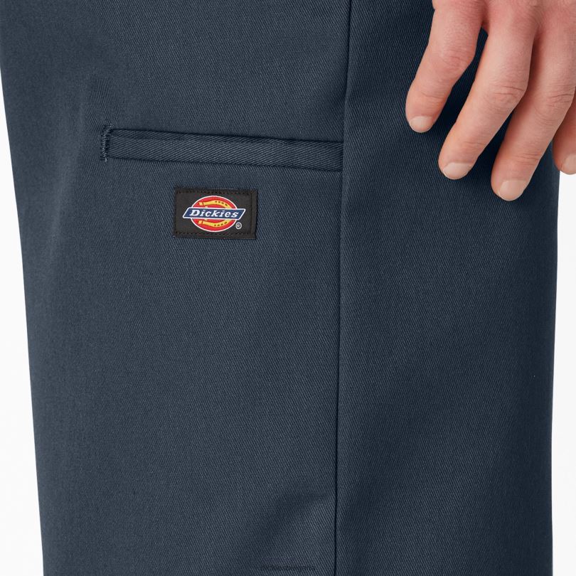 мъже Dickies свободни работни панталони с плоска предна част 13