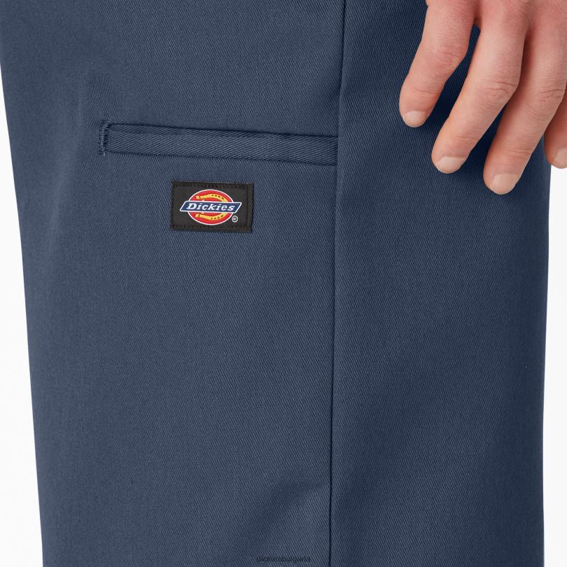 мъже Dickies свободни работни панталони с плоска предна част 13