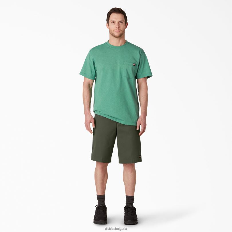 мъже Dickies свободни работни панталони с плоска предна част 13