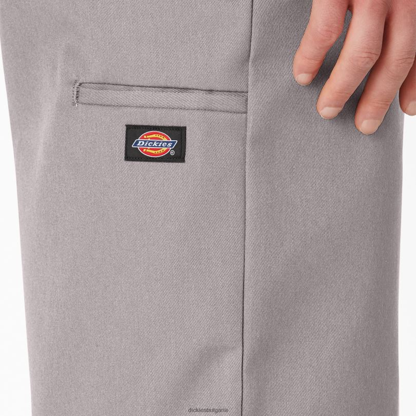 мъже Dickies свободни работни панталони с плоска предна част 13