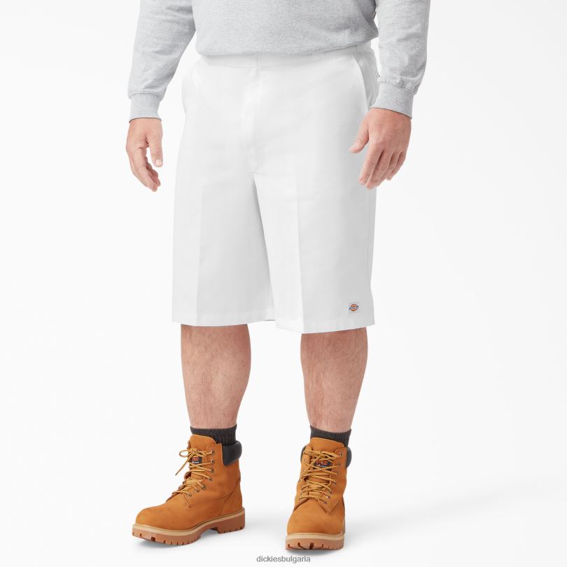 мъже Dickies свободни работни панталони с плоска предна част 13