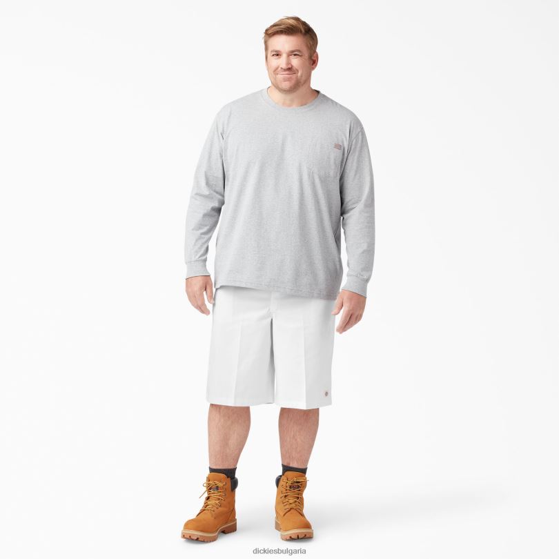 мъже Dickies свободни работни панталони с плоска предна част 13