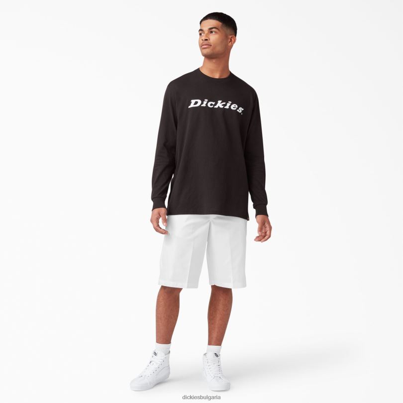 мъже Dickies свободни работни панталони с плоска предна част 13