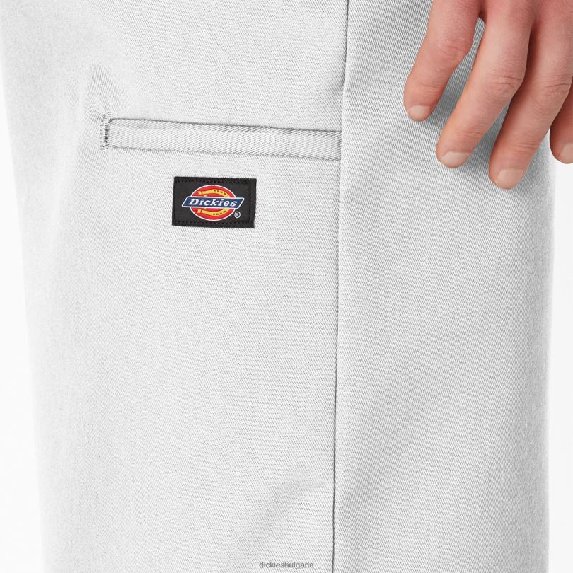 мъже Dickies свободни работни панталони с плоска предна част 13