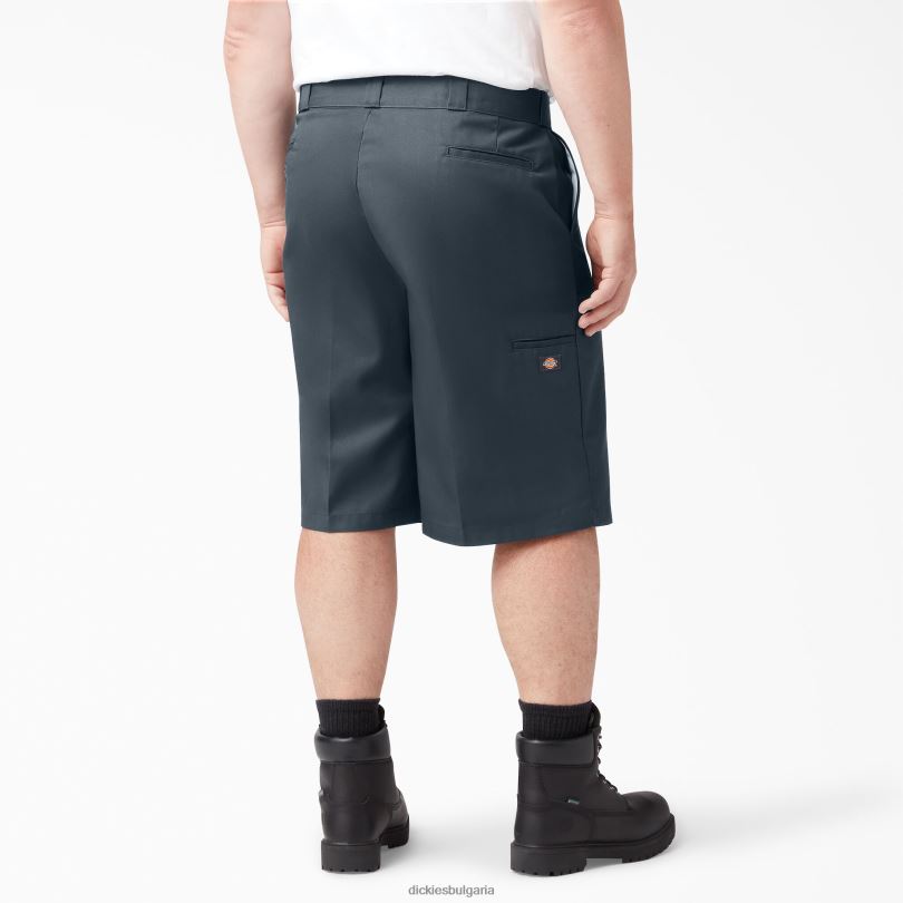 мъже Dickies свободни работни панталони с плоска предна част 13