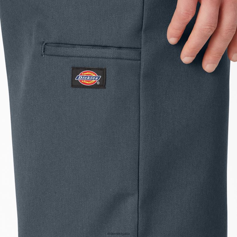 мъже Dickies свободни работни панталони с плоска предна част 13