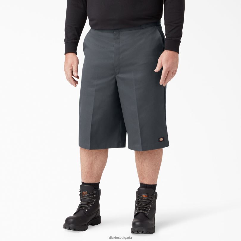 мъже Dickies широки работни панталони с джобове за многократна употреба 15