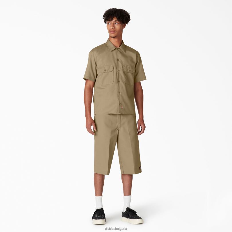 мъже Dickies широки работни панталони с джобове за многократна употреба 15