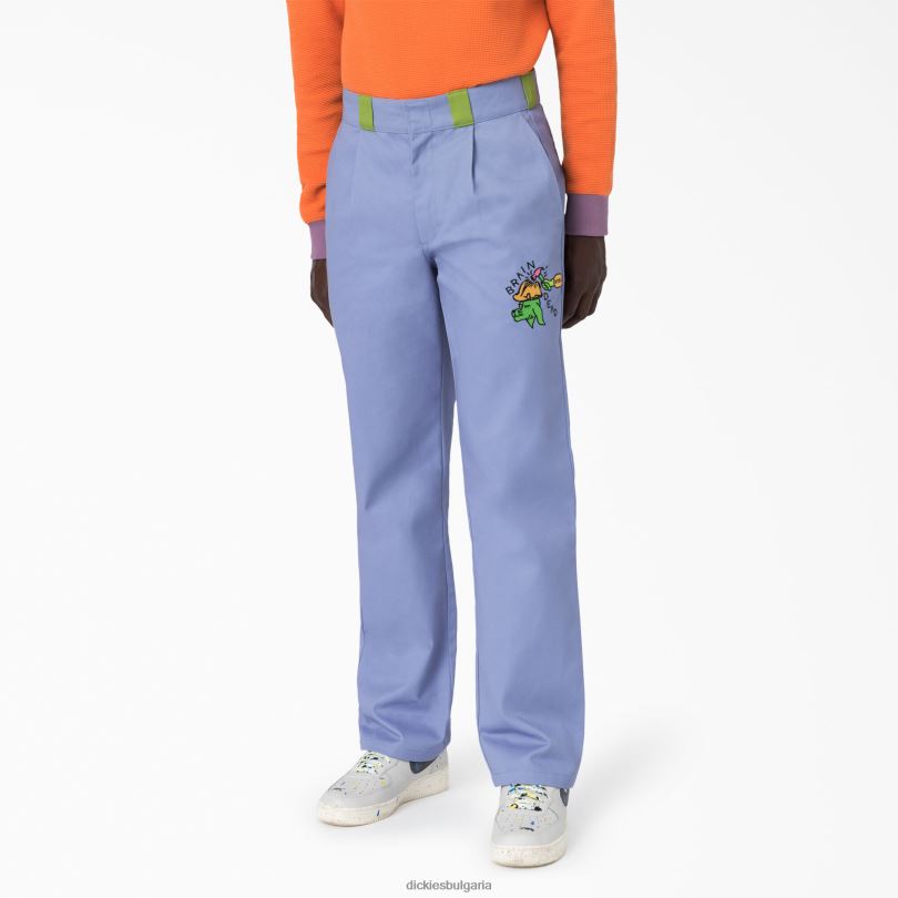мъже Dickies обагрени в мозъчна смърт 874 работни панталони лавандула (лав) работно облекло R2PH8246