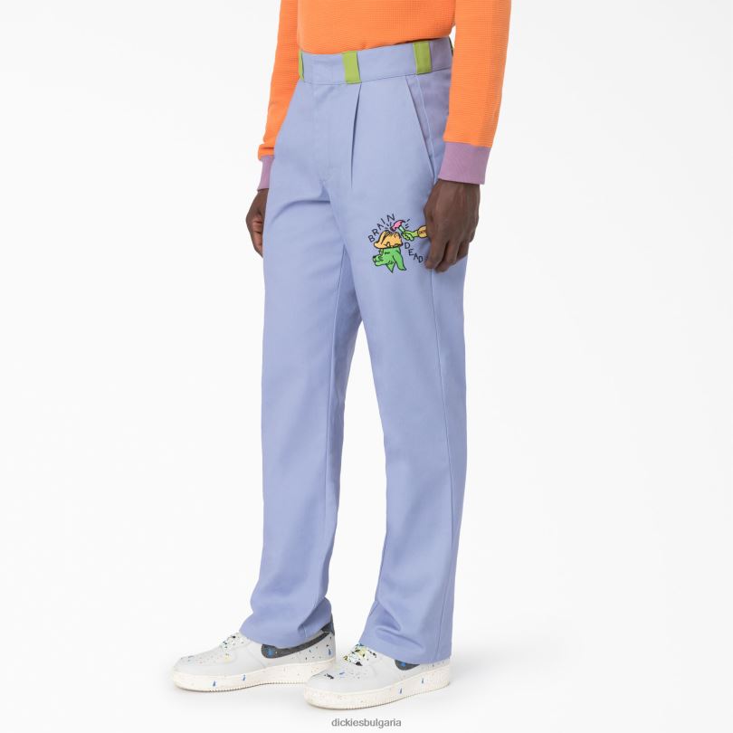 мъже Dickies обагрени в мозъчна смърт 874 работни панталони лавандула (лав) работно облекло R2PH8246