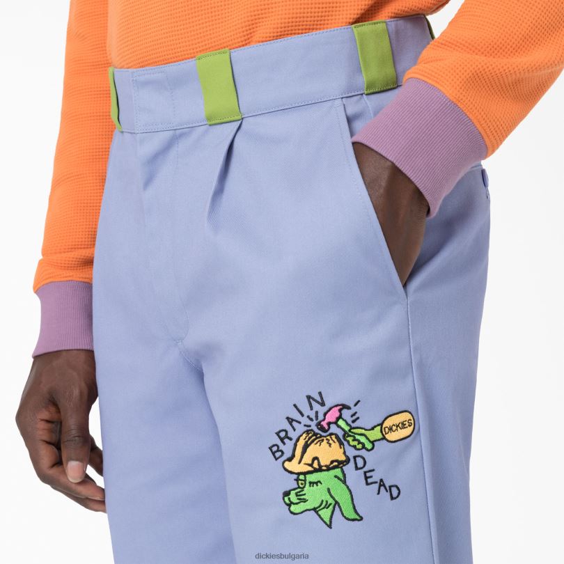 мъже Dickies обагрени в мозъчна смърт 874 работни панталони лавандула (лав) работно облекло R2PH8246