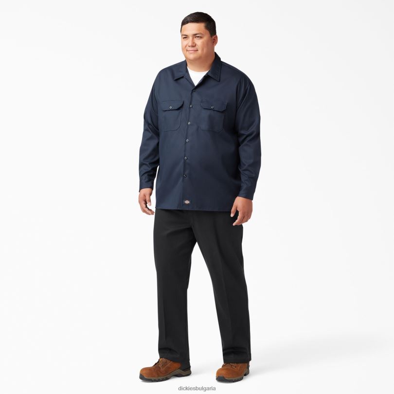 мъже Dickies 874 гъвкав работен панталон черно (bk) работно облекло R2PH821
