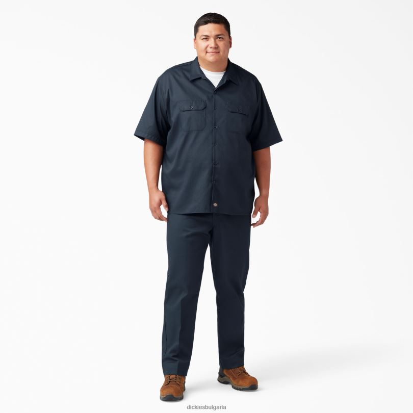 мъже Dickies оригинален работен панталон 874 тъмно синьо (dn) работно облекло R2PH85